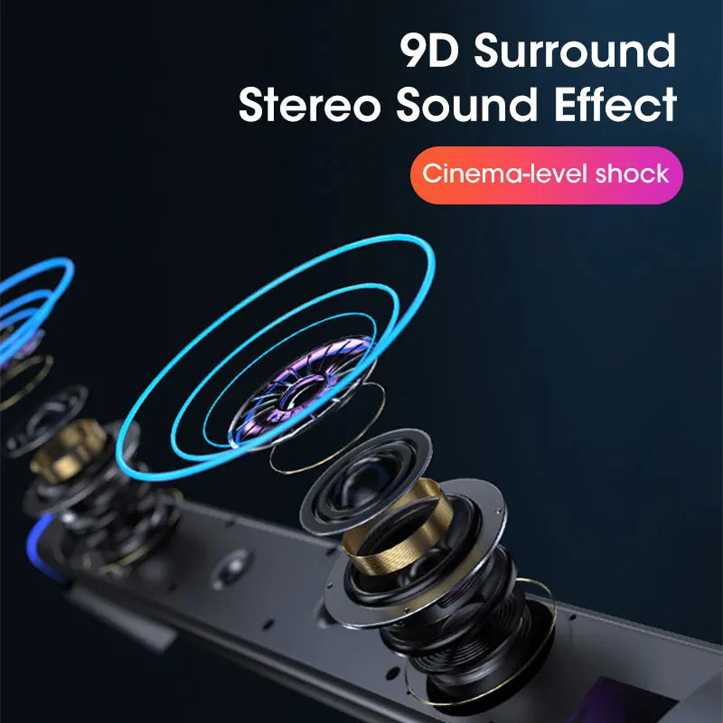 4D Computer Speaker Bar Stereo Sound