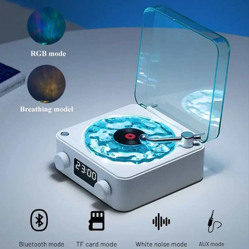 Waves Vinyl Player-Bluetooth Speaker