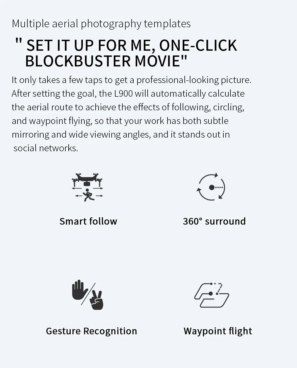 PRO GPS Drone 4K Professional