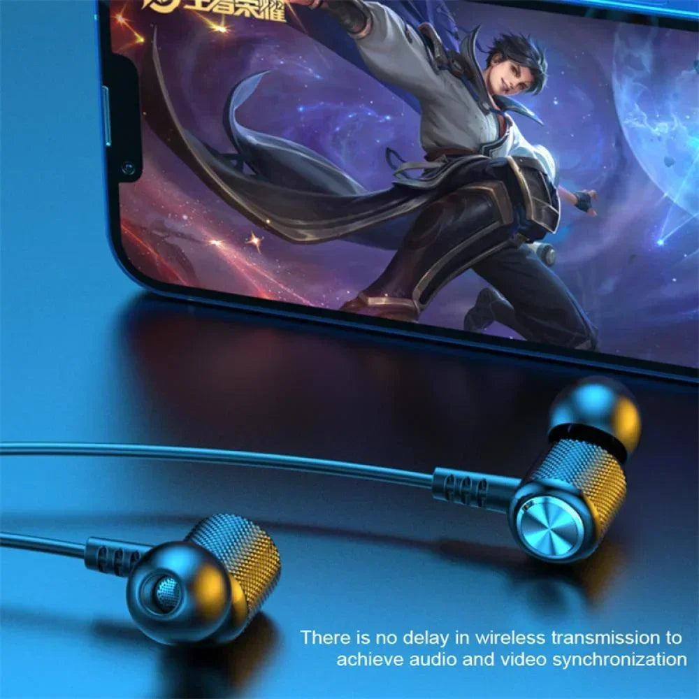 Bluetooth Neckband Magnetic Earphones