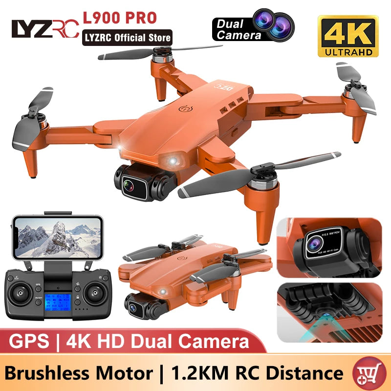 PRO GPS Drone 4K Professional