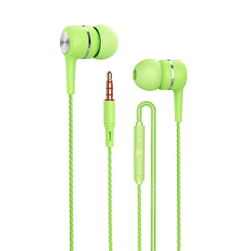 Ear Headset Wired Earphones