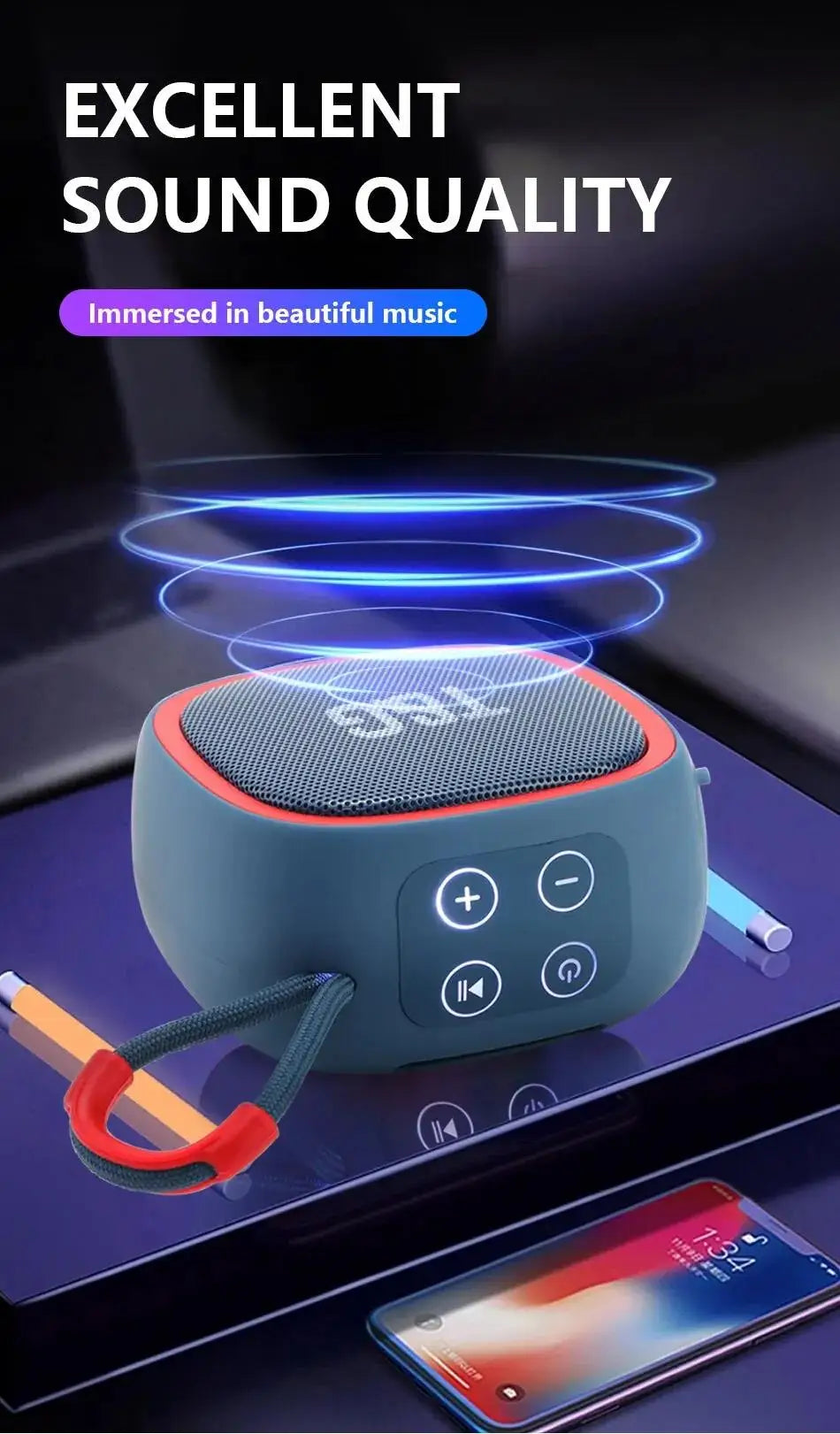 Subwoofer Radio FM Music Sound Box