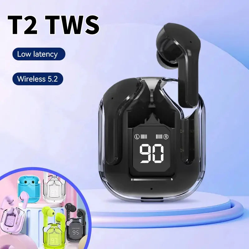 Headphones LED Power Digital Display