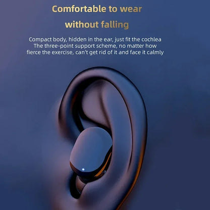 Bluetooth Headphones with Mic LED Display